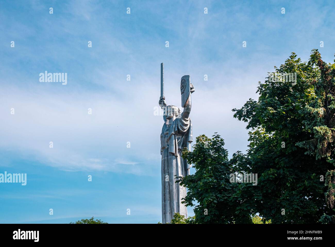 Le Monument de la mère patrie une célèbre statue monumentale à Kiev Photo Stock Alamy