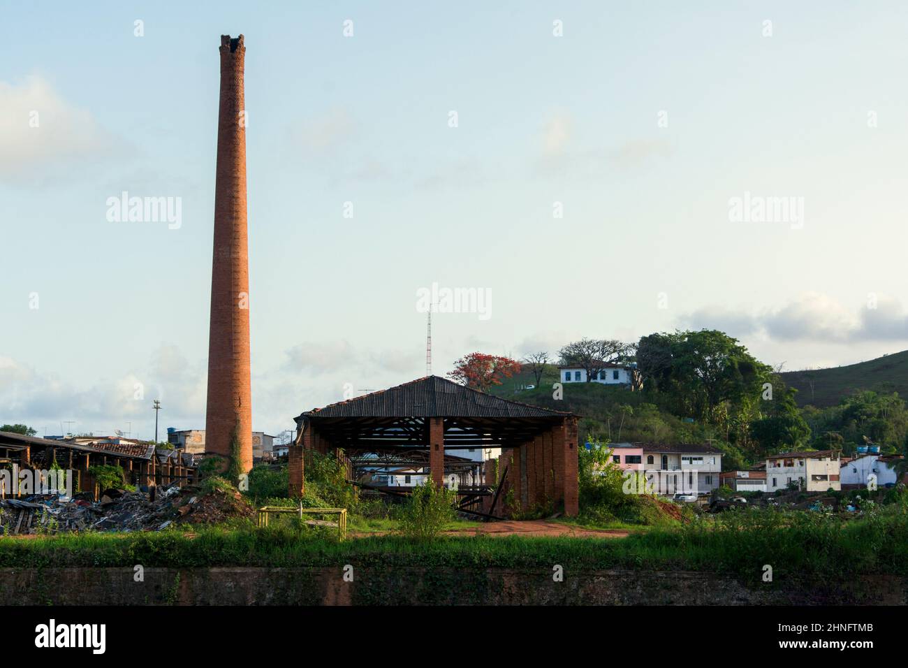 Nazare, Bahia, Brésil - 11 janvier 2016 : paysage urbain de Nazare das Farinhas dans l'État brésilien de Bahia. Banque D'Images