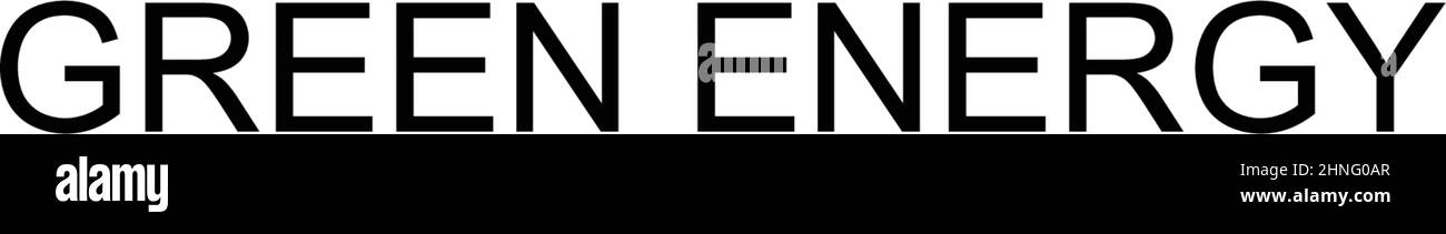 Icône de vecteur simple énergie verte.Modèle de conception de symbole d'illustration pour élément d'interface utilisateur Web mobile. Illustration de Vecteur