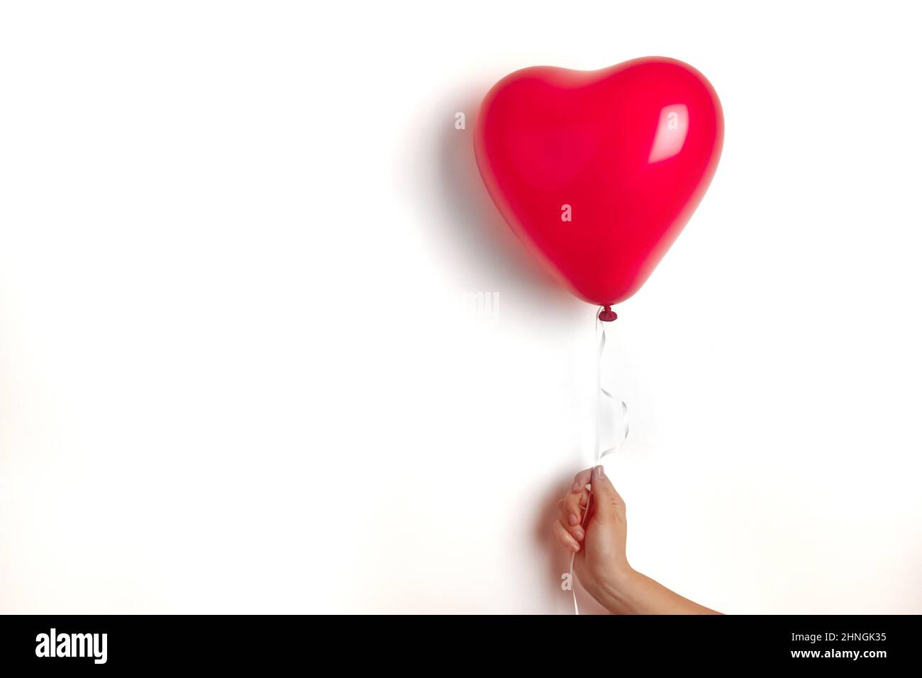 Ballon Hélium Cœur Bleu - Jour de Fête - Saint-Valentin - Événements