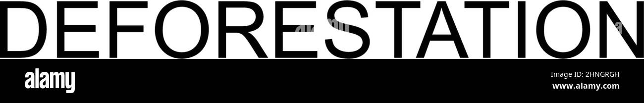 Déboisement simple vecteur icône.Modèle de conception de symbole d'illustration pour élément d'interface utilisateur Web mobile. Illustration de Vecteur