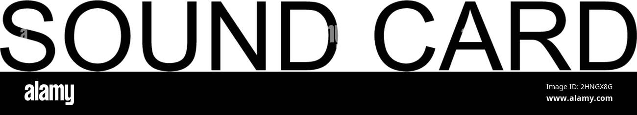 Icône de vecteur simple de carte son.Modèle de conception de symbole d'illustration pour élément d'interface utilisateur Web mobile. Illustration de Vecteur