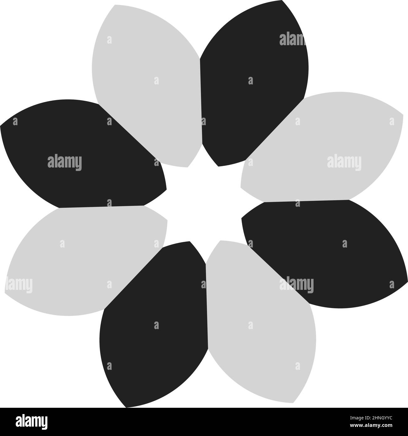 Forme, symbole, icône avec géométrie abstraite. Vecteur géométrique - illustration vectorielle de stock, graphiques clip-art Illustration de Vecteur