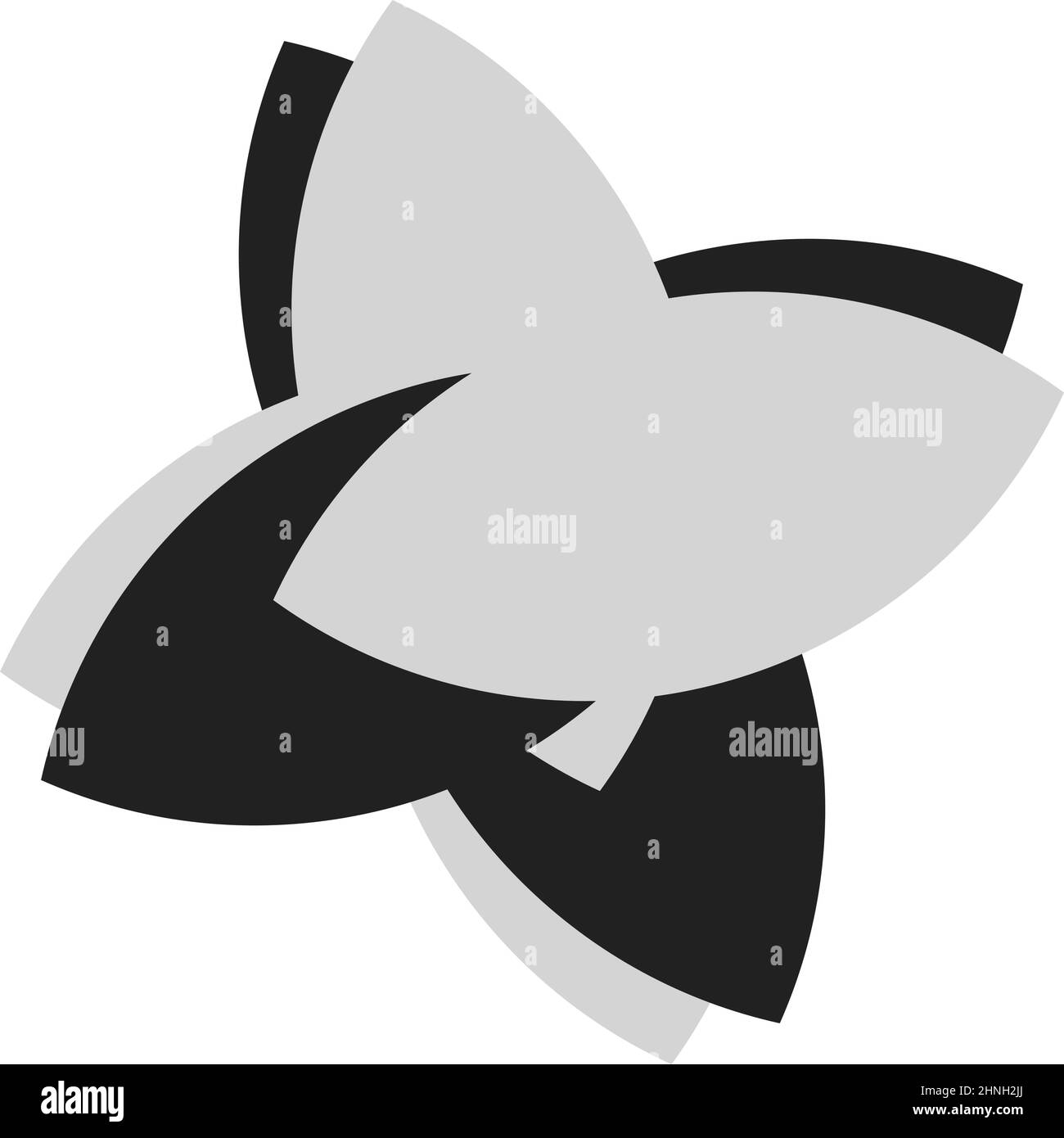 Forme, symbole, icône avec géométrie abstraite. Vecteur géométrique - illustration vectorielle de stock, graphiques clip-art Illustration de Vecteur