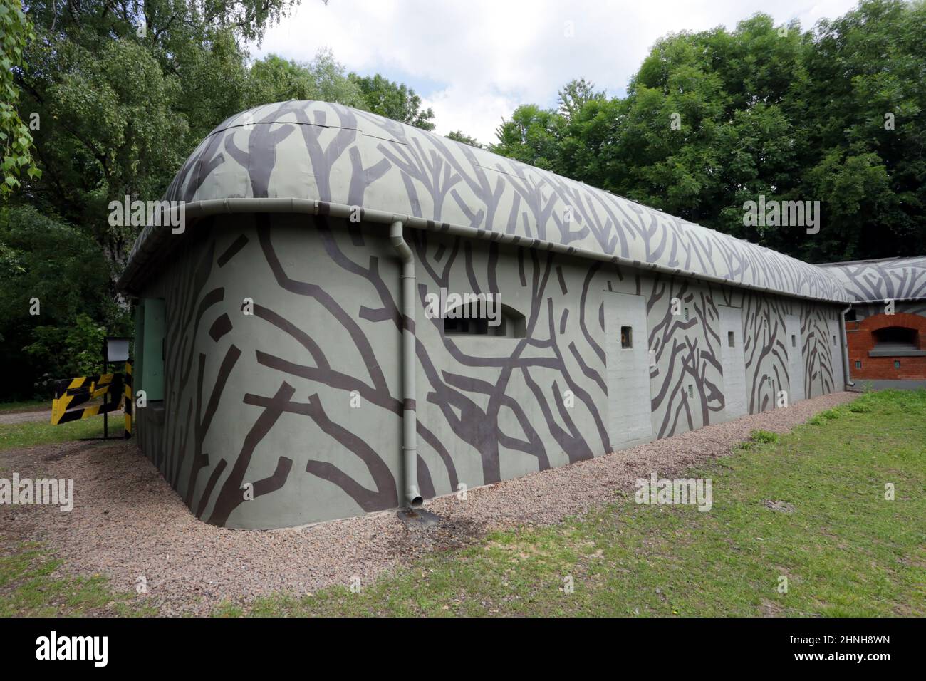 Cracovie. Cracovie. Pologne. Le fort d'artillerie 'Grebalow 49 1/4' fait partie de la ligne de fortification austro-hongroise 'Twierdza Krakow' (la forteresse de Cracovie) Banque D'Images