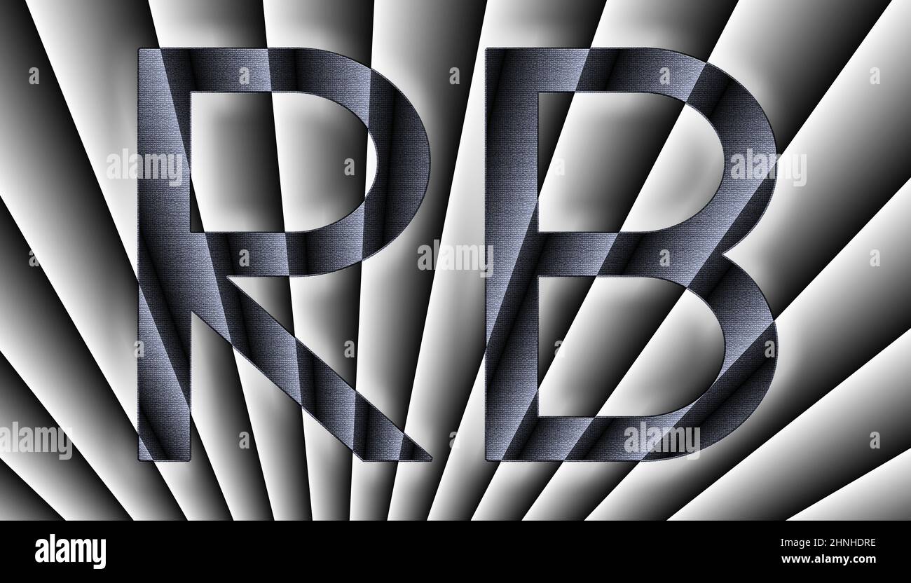 Signature rb Banque de photographies et d’images à haute résolution - Alamy