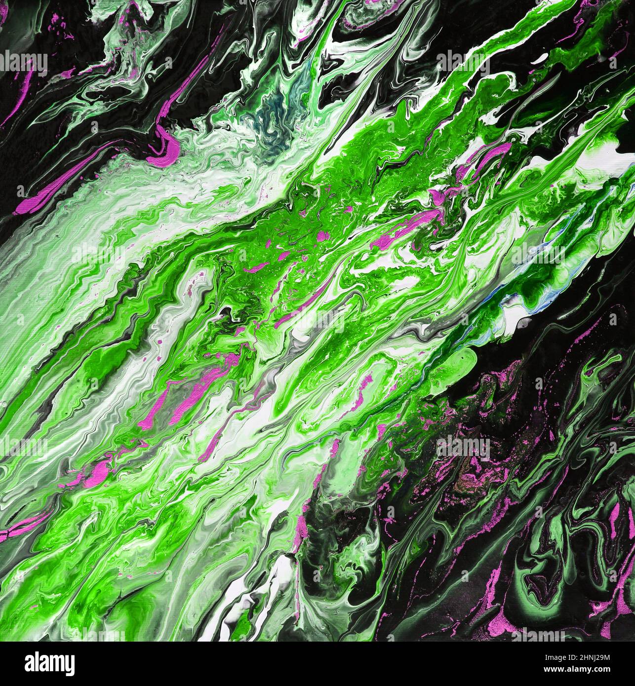 Peinture acrylique liquide marbré moderne texture fluide, arrière-plan contemporain créatif Banque D'Images