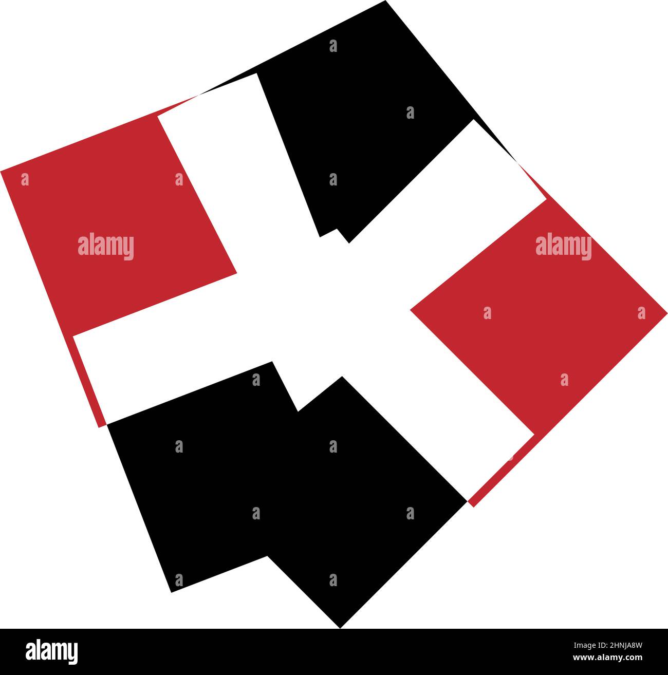 Forme, symbole, icône avec géométrie abstraite. Vecteur géométrique - illustration vectorielle de stock, graphiques clip-art Illustration de Vecteur