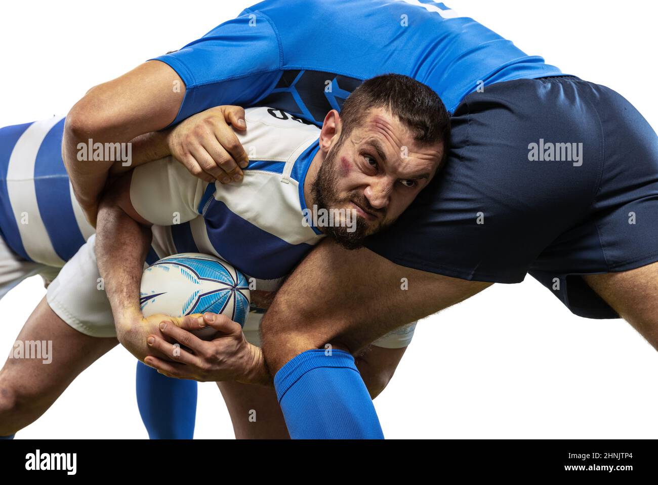 Joueurs de rugby masculins Banque de photographies et d’images à haute ...