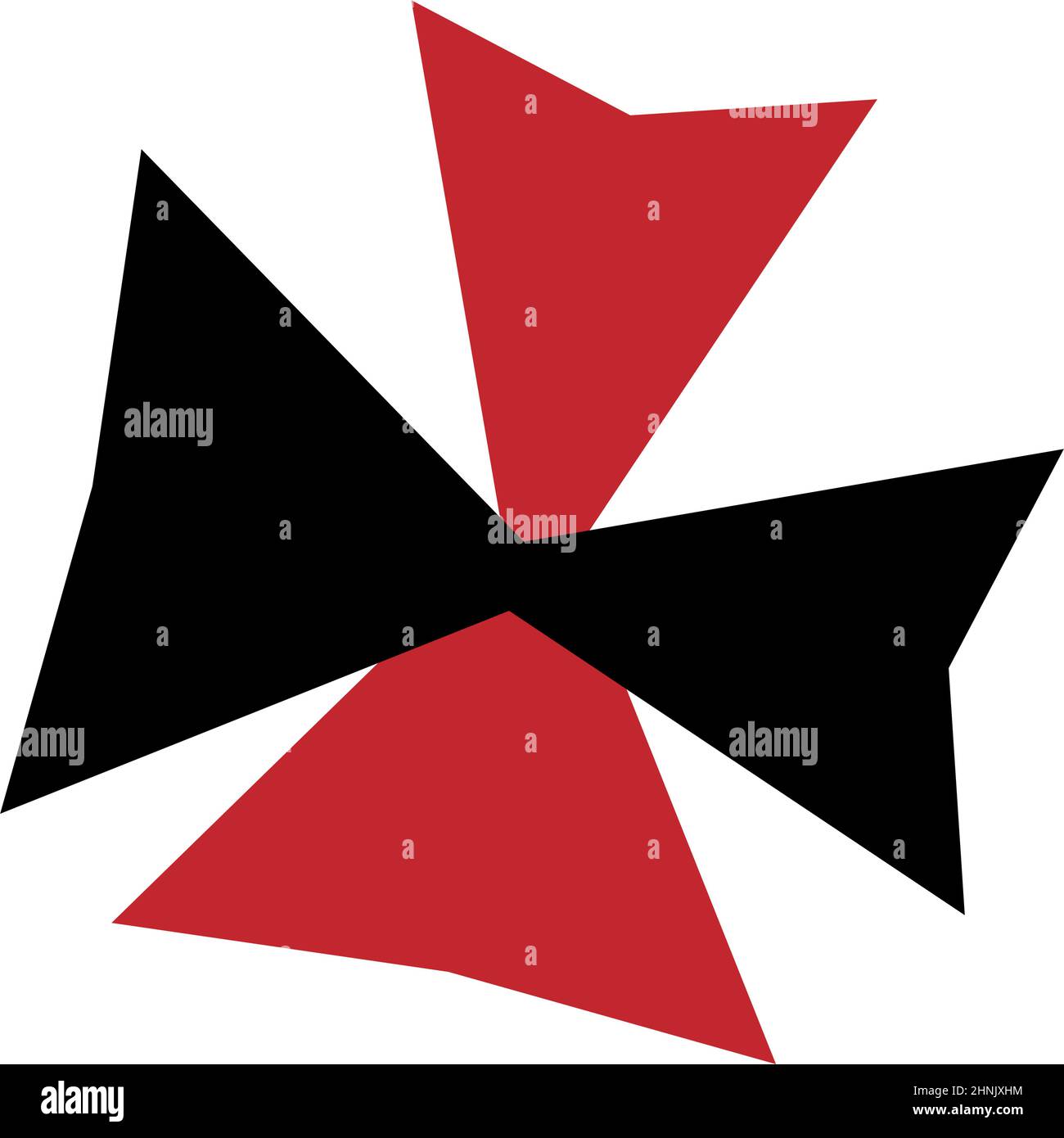 Forme, symbole, icône avec géométrie abstraite. Vecteur géométrique - illustration vectorielle de stock, graphiques clip-art Illustration de Vecteur