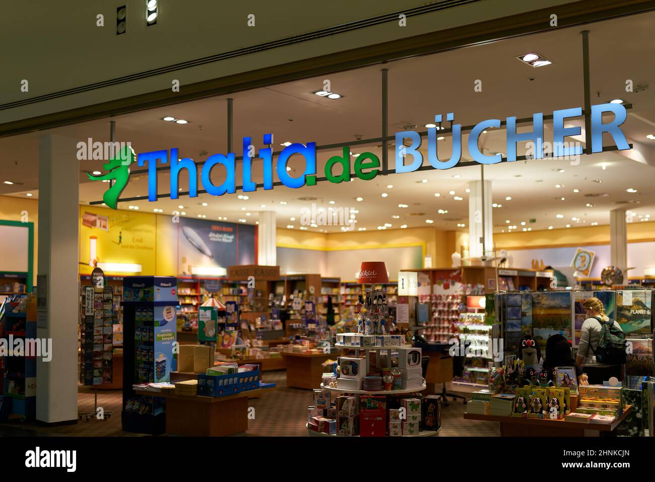 Succursale de la librairie Thalia Buecher GmbH à Berlin Banque D'Images