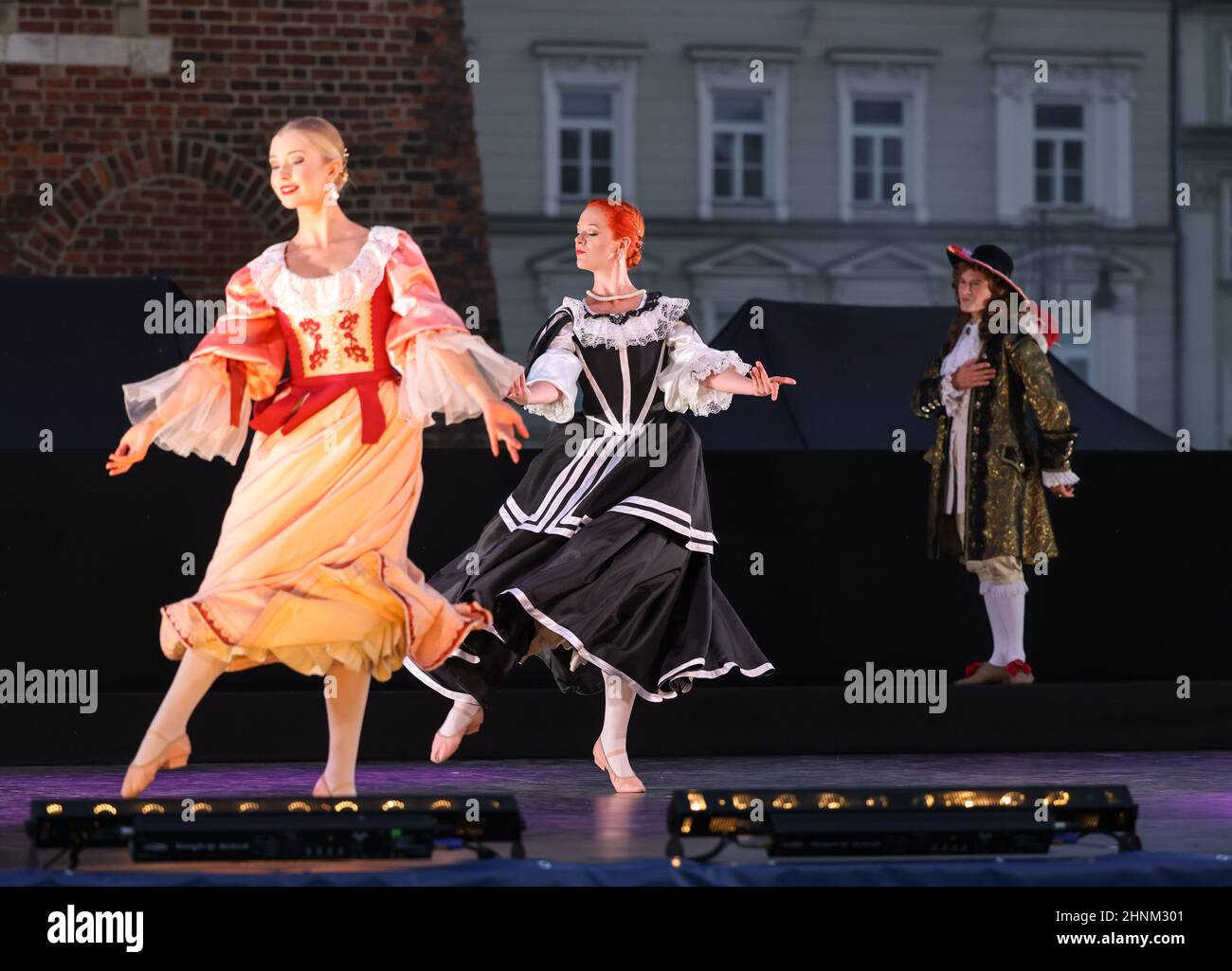 Cracovie, Pologne - 22nd Cracovie Danza court Dance Festival Banque D'Images
