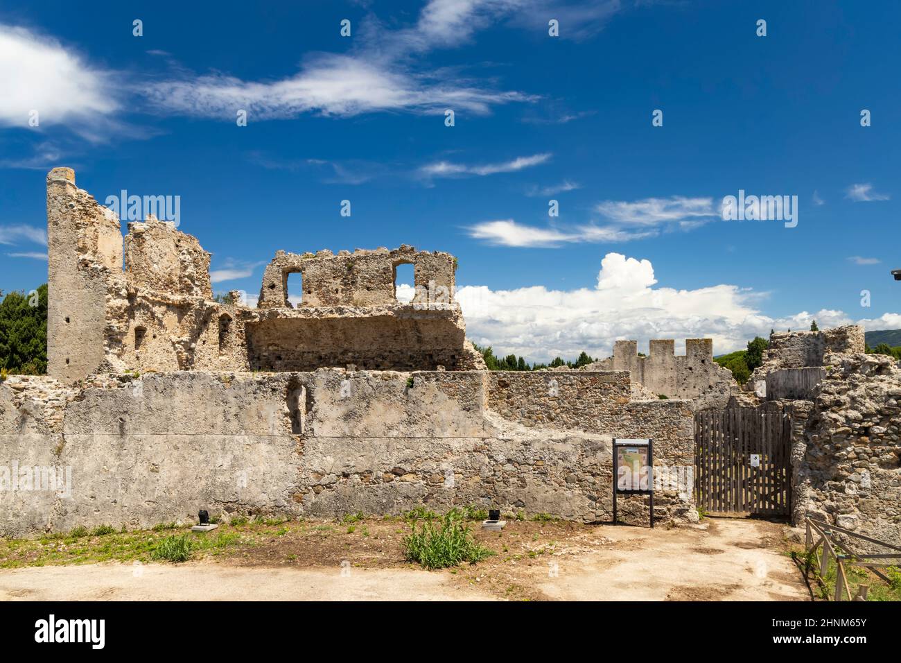 Castello di Bivona, province de Vibo Valentia, Calabre, Italie Banque D'Images