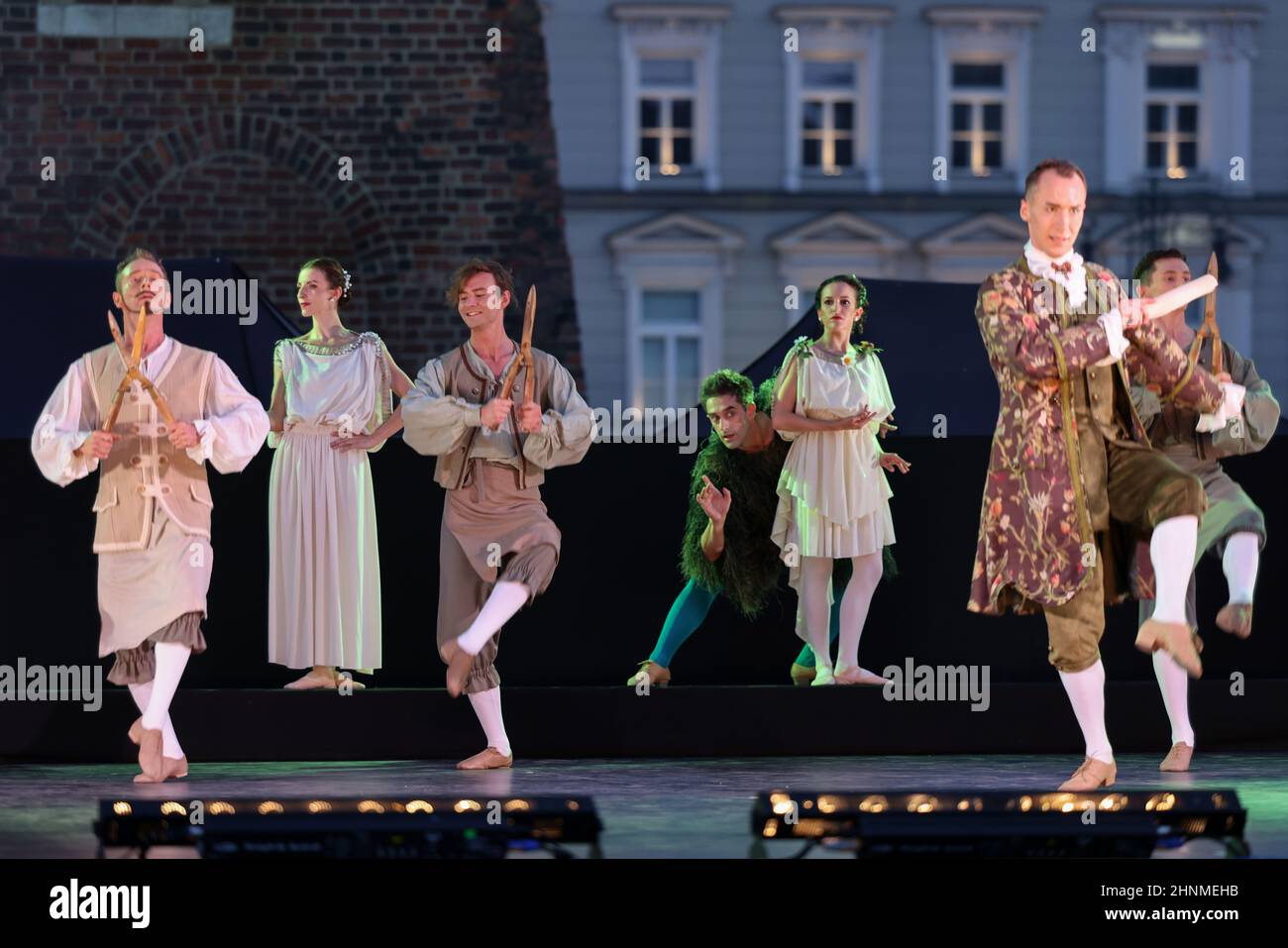 Cracovie, Pologne - 22nd Cracovie Danza court Dance Festival Banque D'Images