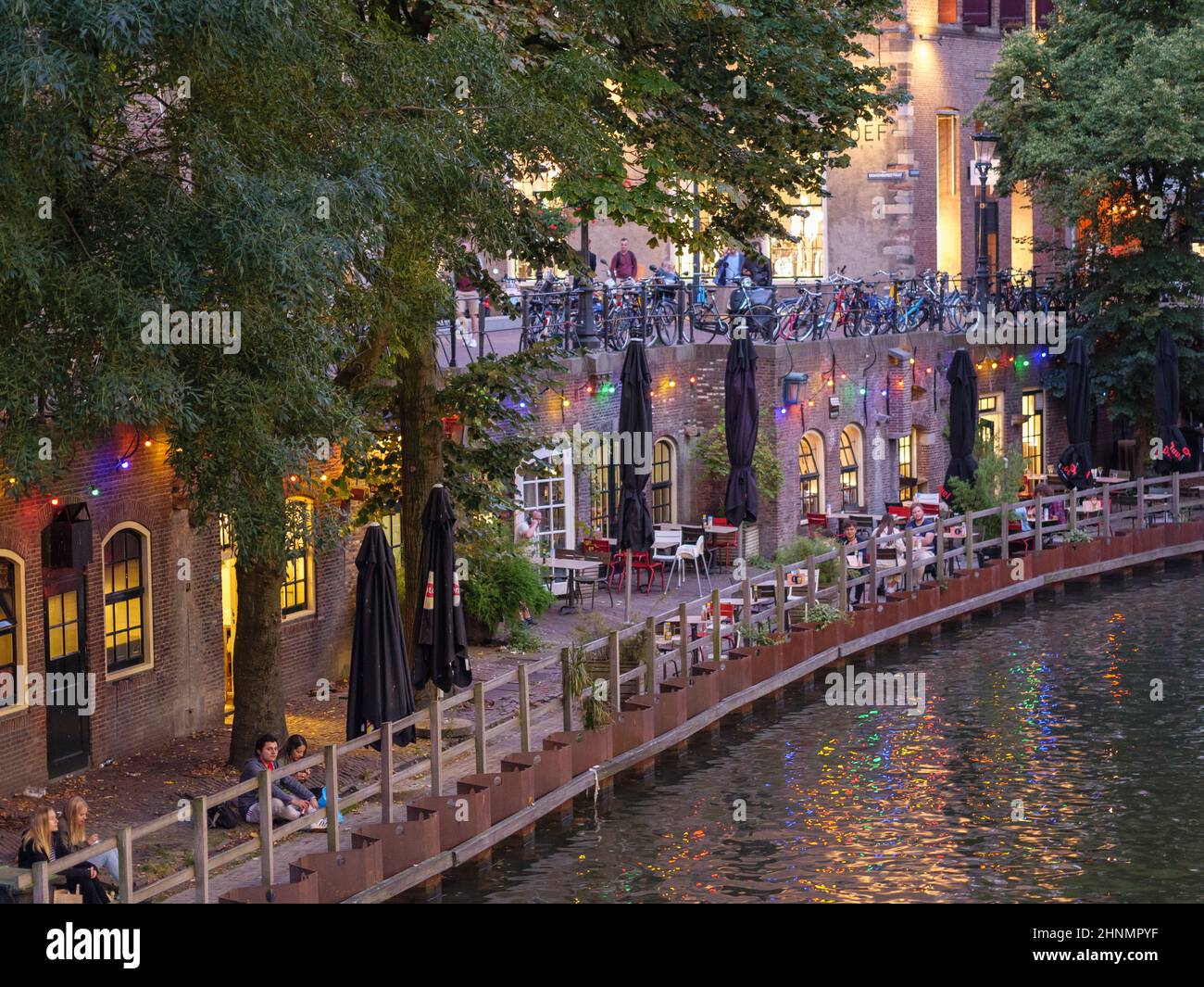 Utrecht aux Pays-Bas Banque D'Images