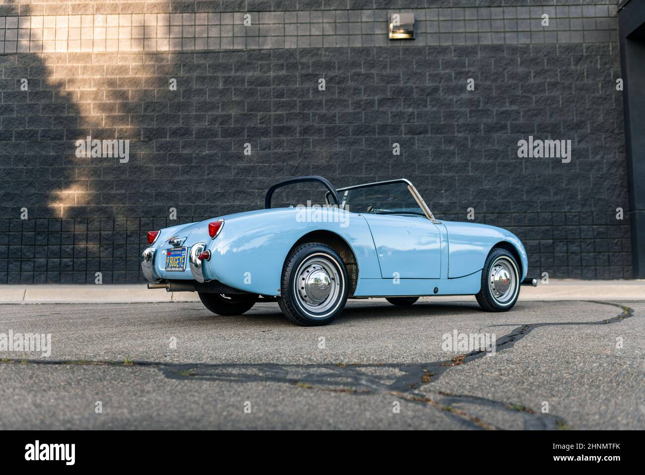 Voiture de sport classique Blue British Banque D'Images