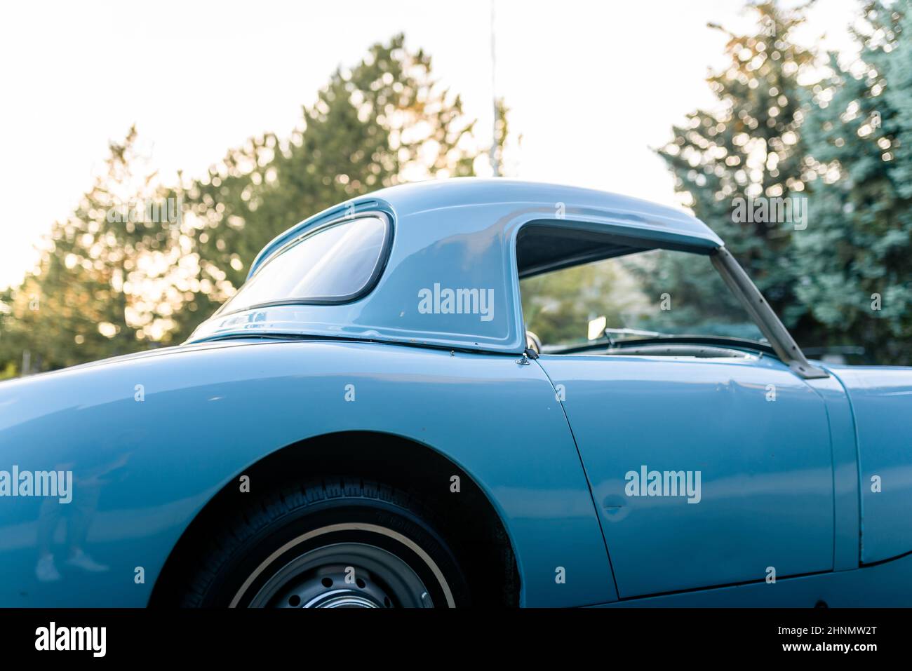 Voiture de sport classique Blue British Banque D'Images