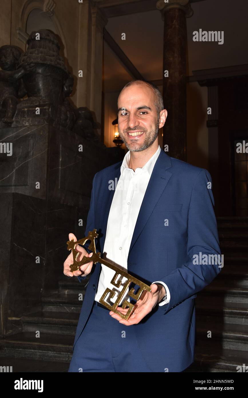 Lord Mayor of Hannover BELIT Onay Banque D'Images