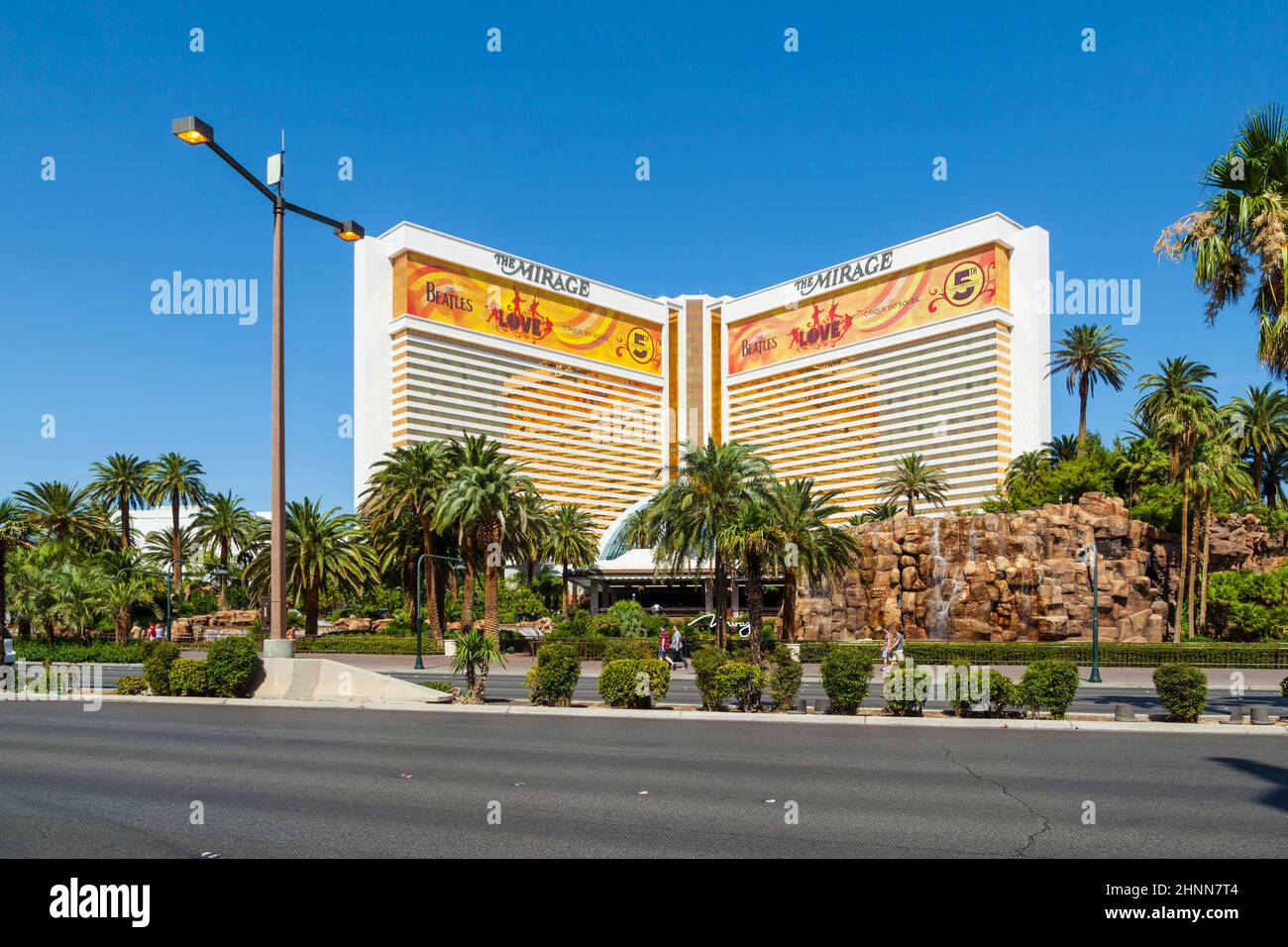 Casino/Hôtel Mirage à Las Vegas Banque D'Images