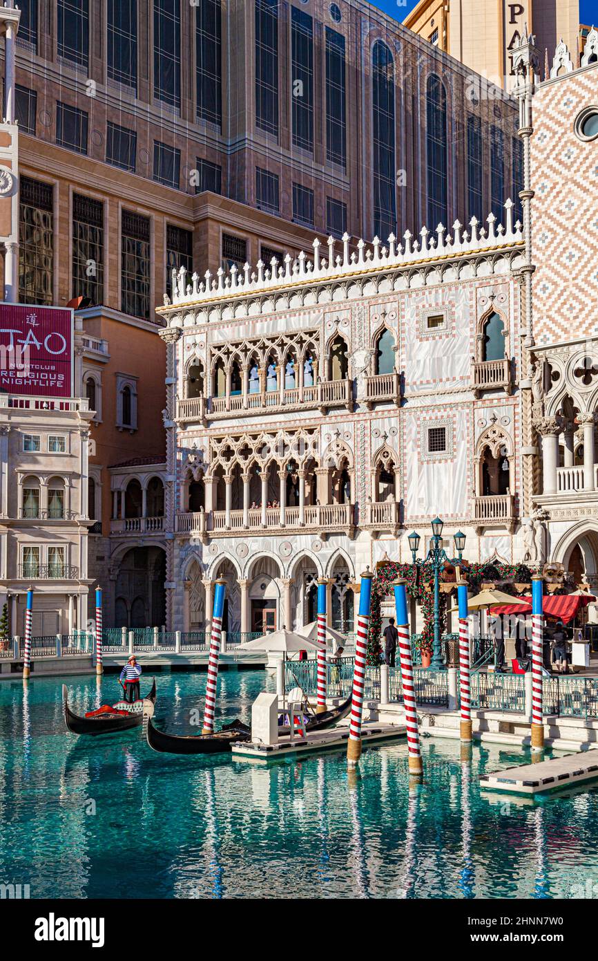Le Venetian Resort Hoteland Casino Banque D'Images