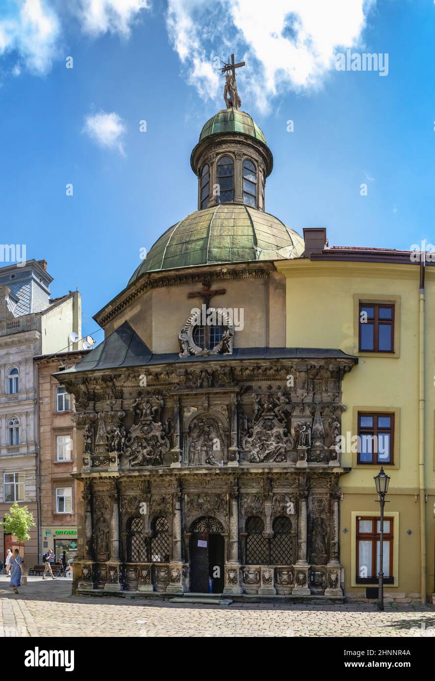 Chapelle de Boim à Lviv, Ukraine Banque D'Images