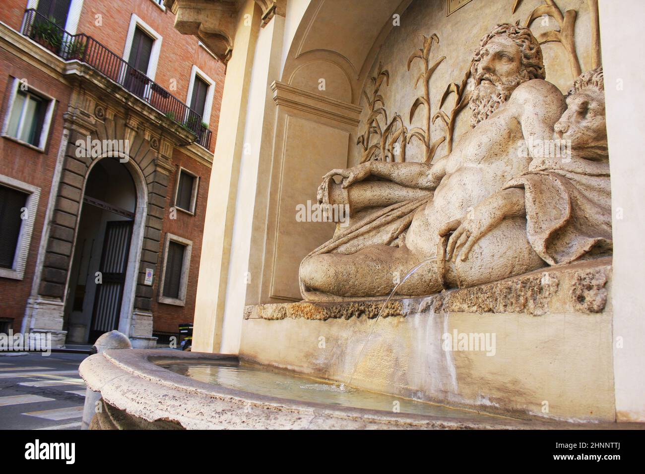 Rome, Italy-December 28 2018 : Le Quattro Fontane et de l'Arno à Rome, Italie. Banque D'Images