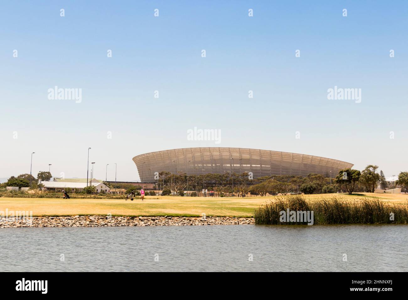 Stade du Cap à Cape Town, Afrique du Sud. Banque D'Images