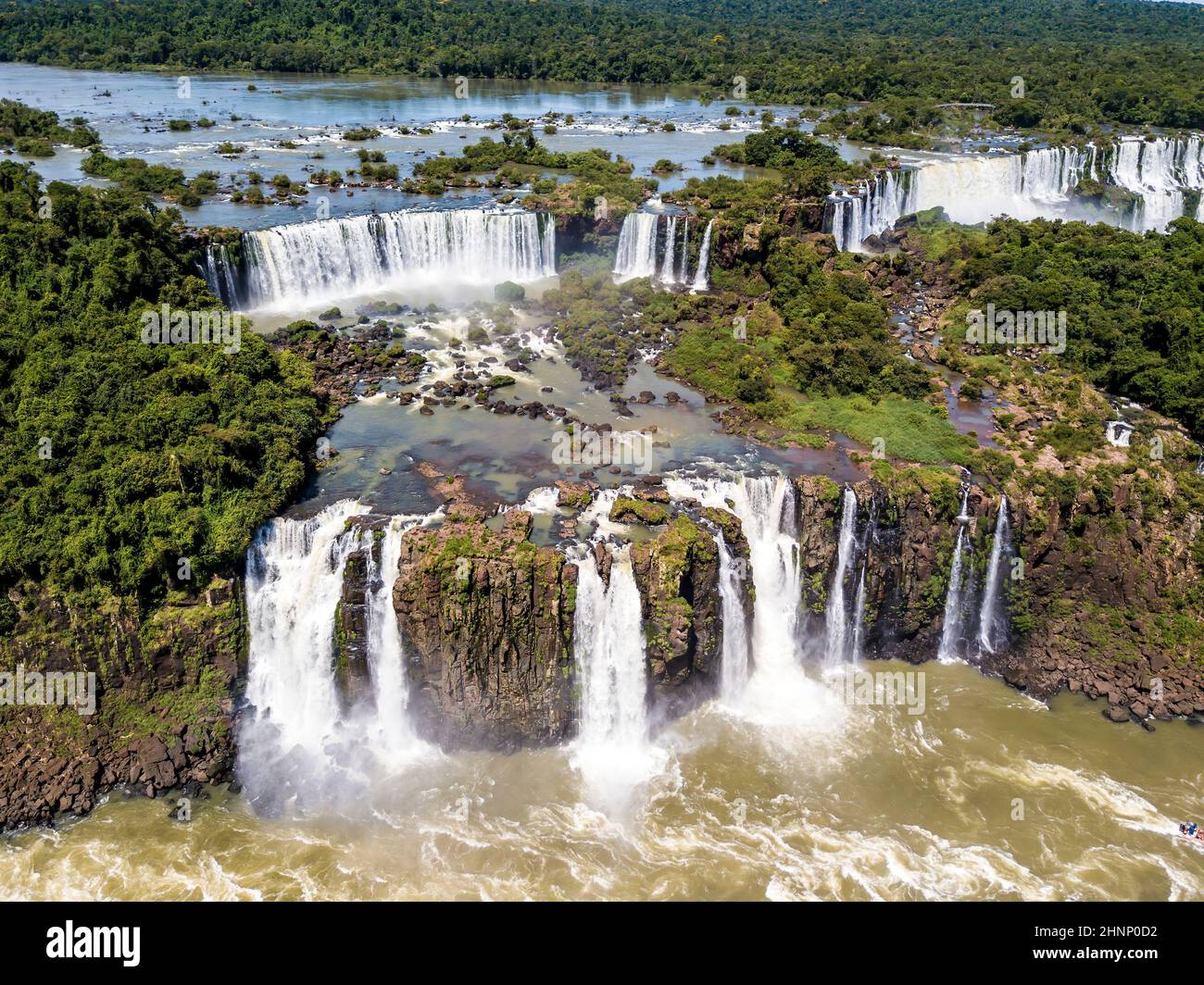Parc national Foz do Iguacu, Brésil Banque D'Images