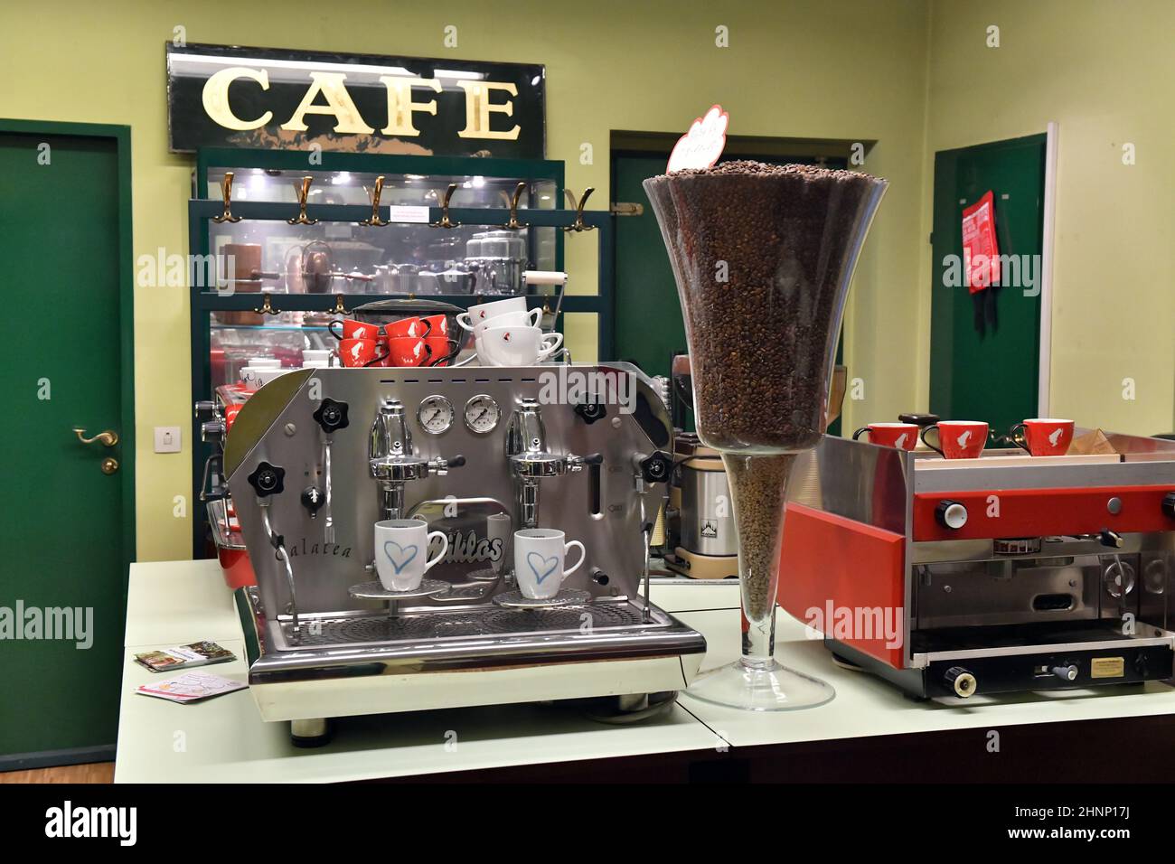 DAS Wirtschaftsmuseum (mit Kaffeemuseum) à Wien, Österreich, Europa - le Musée économique (avec le Musée du café) à Vienne, Autriche, Europe Banque D'Images