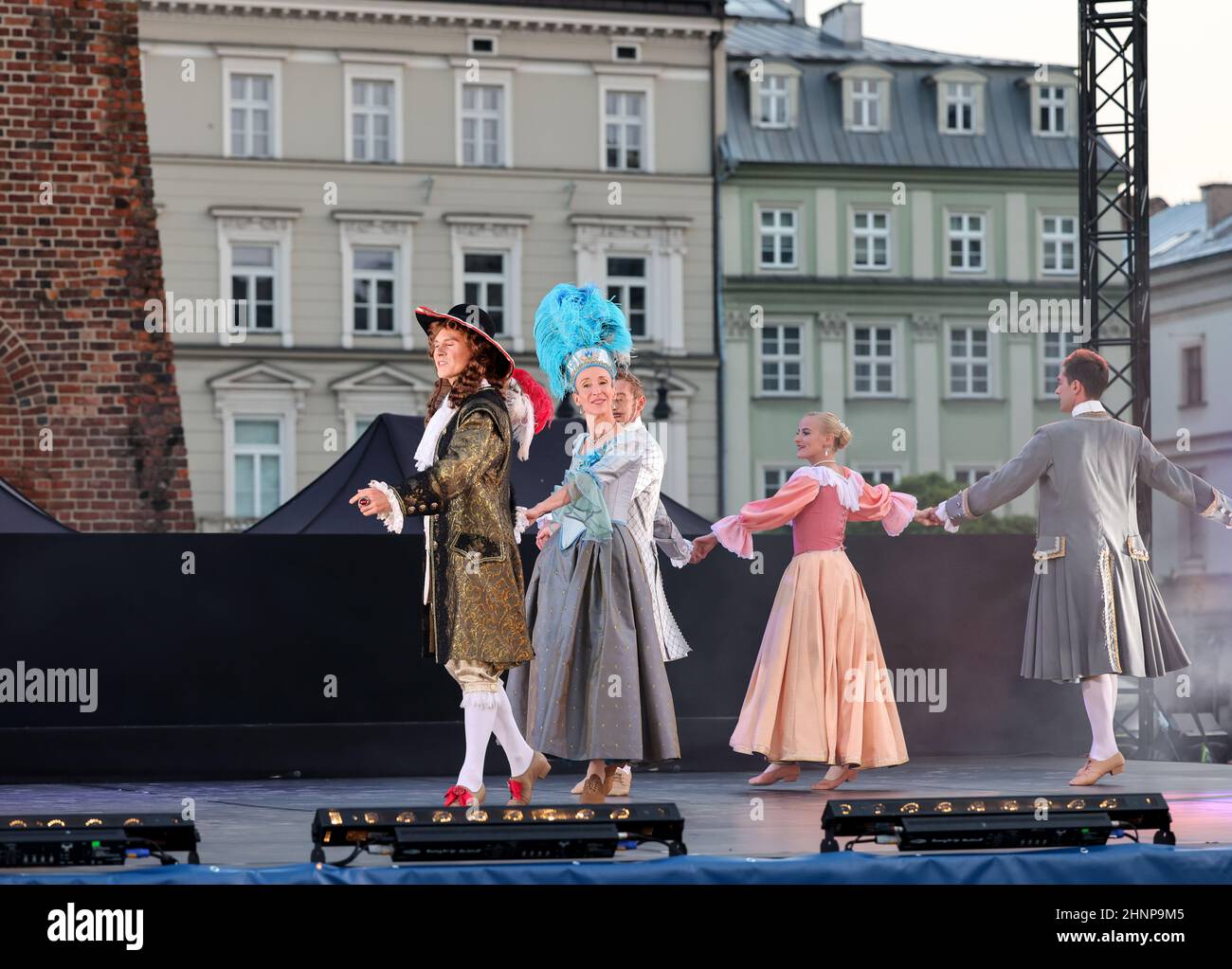 Cracovie, Pologne - 22nd Cracovie Danza court Dance Festival Banque D'Images