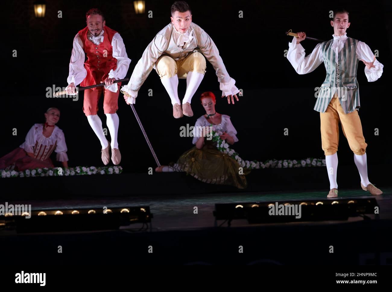 Cracovie, Pologne - 22nd Cracovie Danza court Dance Festival Banque D'Images