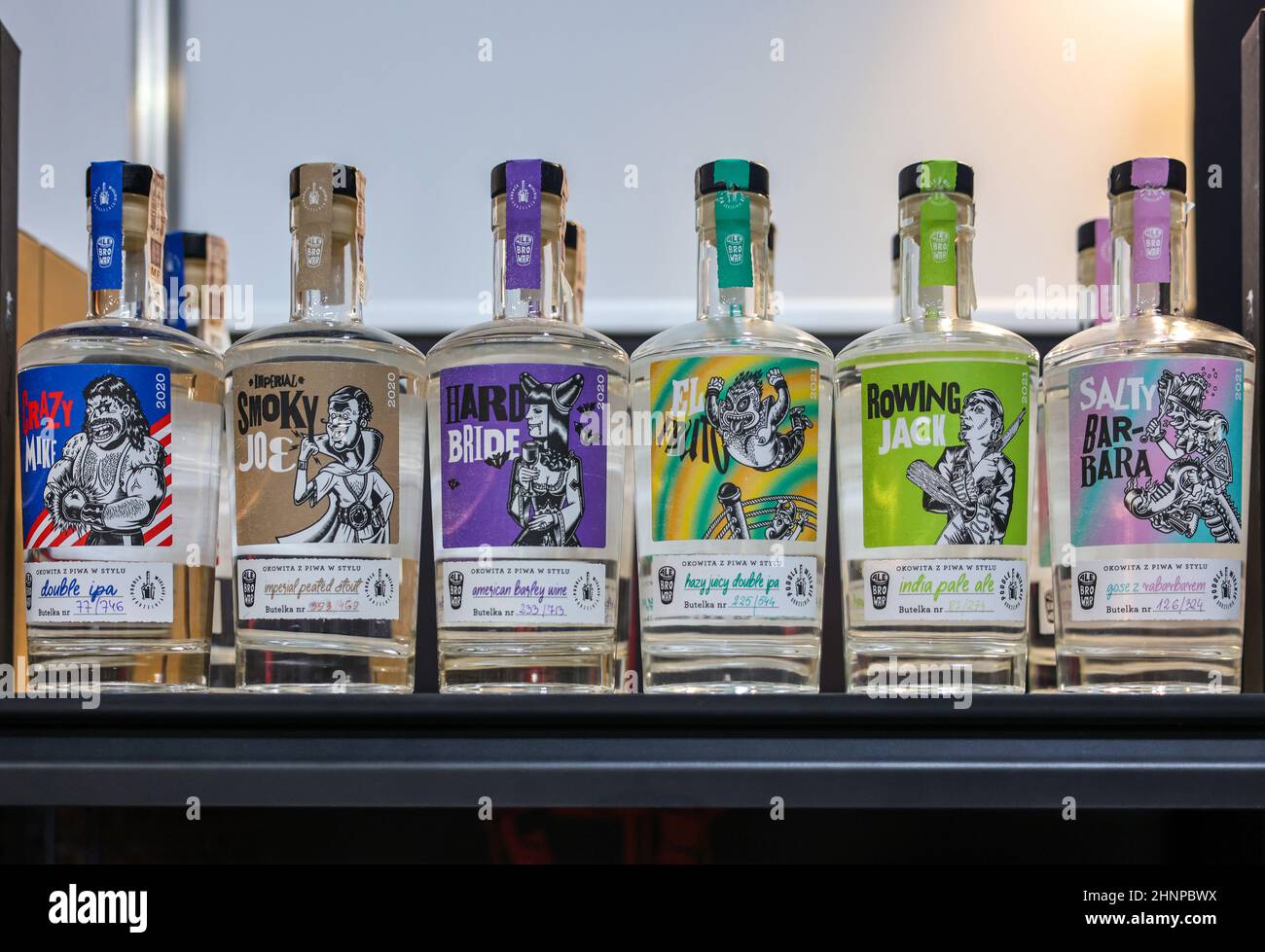 Cracovie, Pologne - salon international du vin ENOEXPO à Cracovie. Banque D'Images