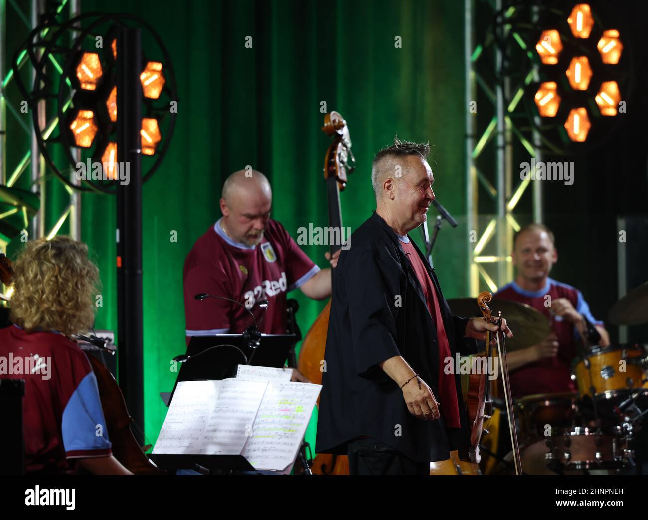 Nigel Kennedy est en direct à l'édition 26rd du Festival de Jazz d'été à Cracovie Banque D'Images