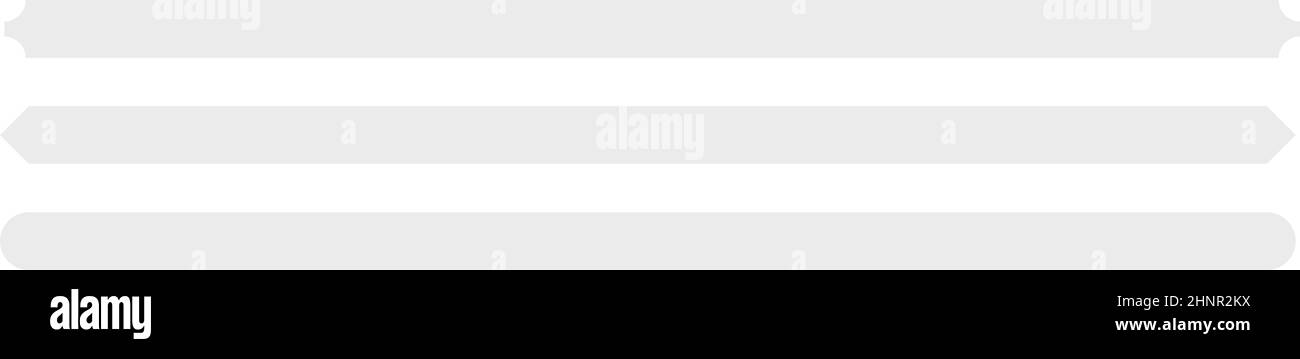 Enseigne, bannière, élément de forme de la plaque. Plaque rectangulaire, tableau vierge, espace vide pour votre message - illustration vectorielle stock, graphique clip-art Illustration de Vecteur