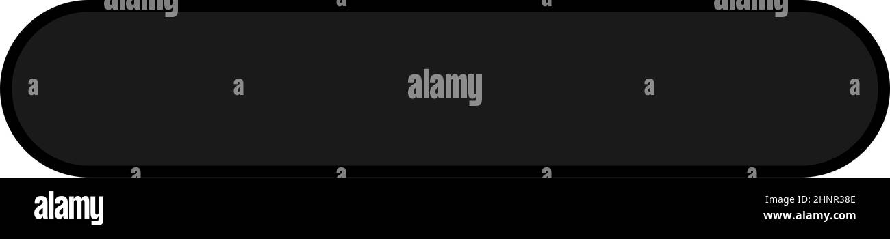Enseigne, bannière, élément de forme de la plaque. Plaque rectangulaire, tableau vierge, espace vide pour votre message - illustration vectorielle stock, graphique clip-art Illustration de Vecteur
