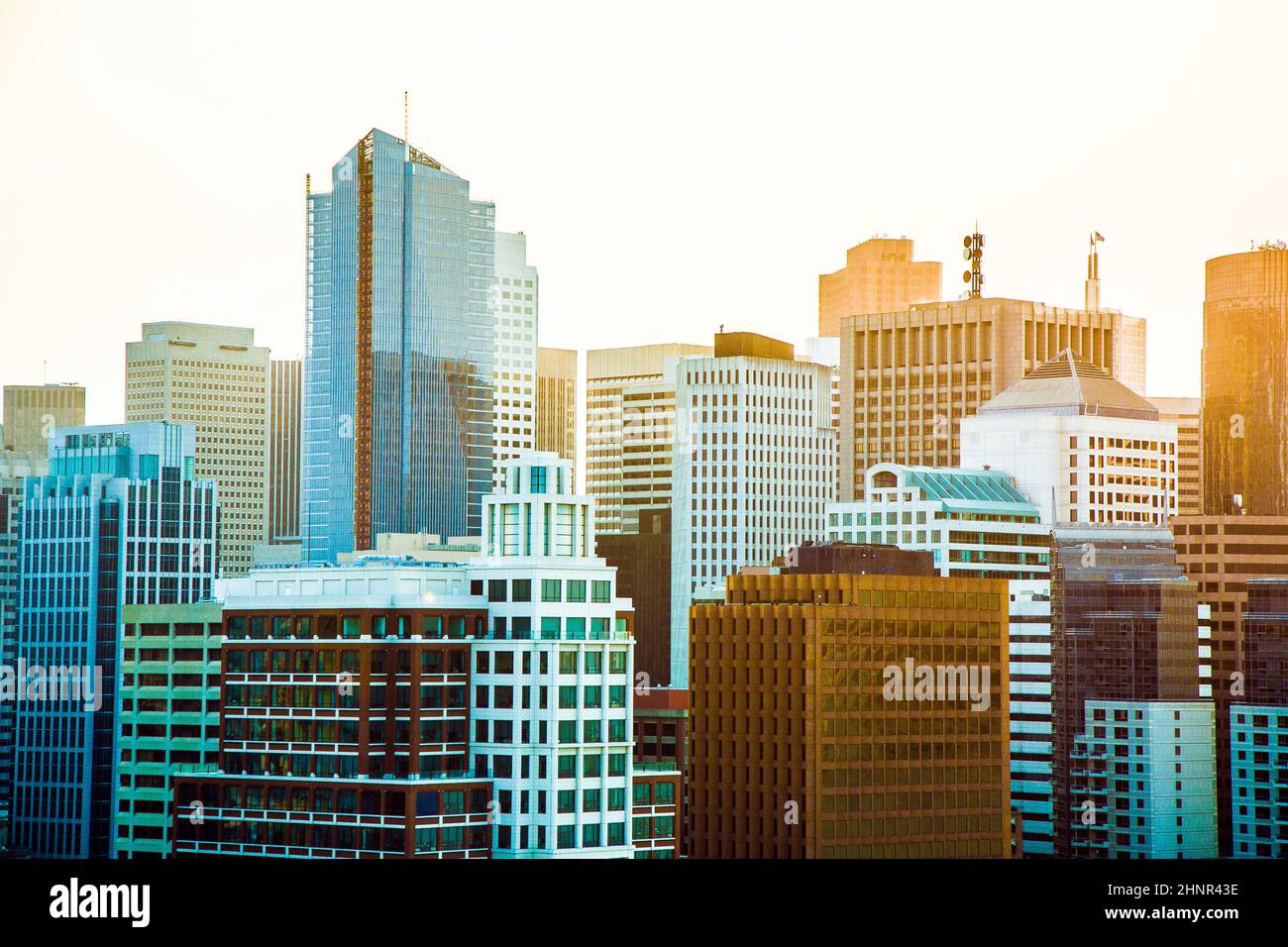 Skyline de San Francisco Banque D'Images