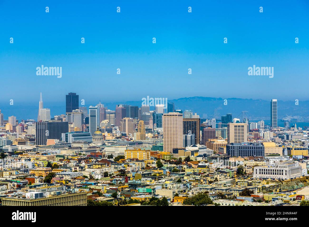 Skyline de San Francisco Banque D'Images