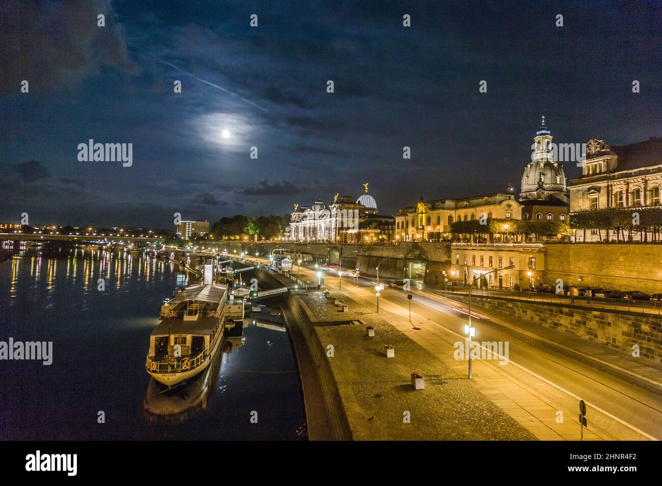 Dresde est l'une des plus belles villes d'Allemagne Banque D'Images