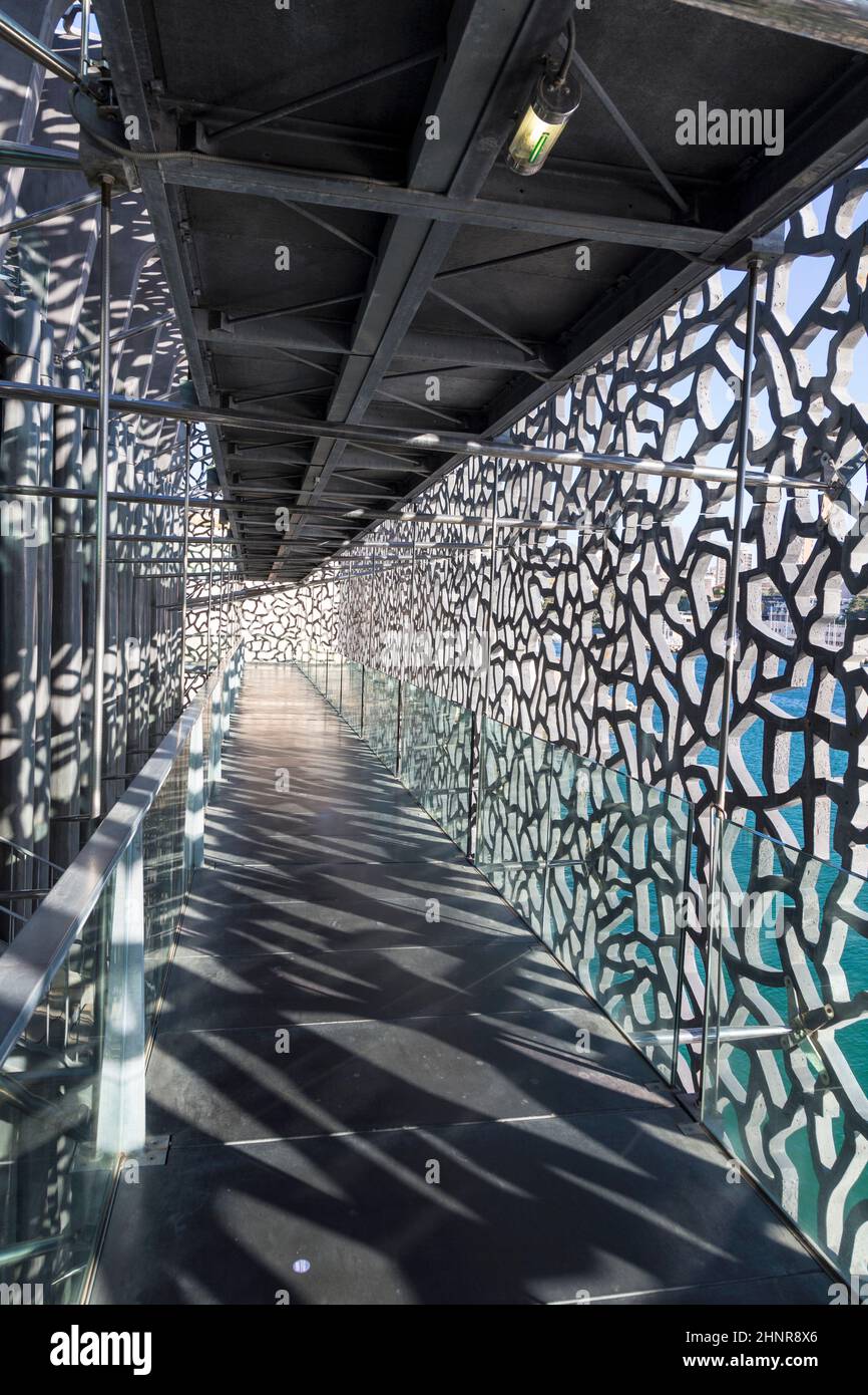 Le bâtiment moderne du Musée des civilisations européennes et méditerranéennes Banque D'Images