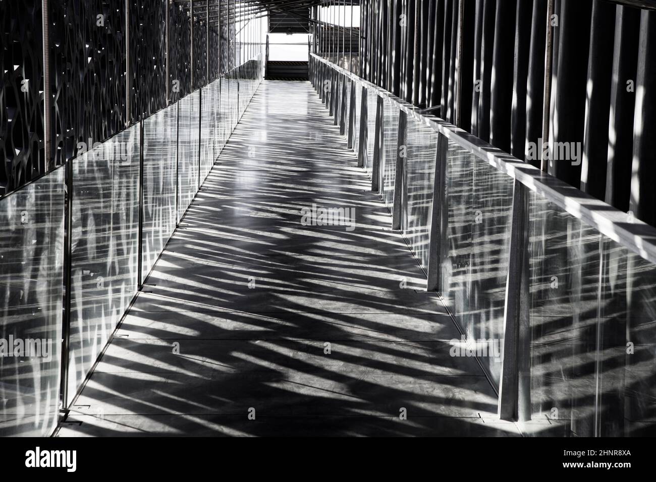 Le bâtiment moderne du Musée des civilisations européennes et méditerranéennes Banque D'Images