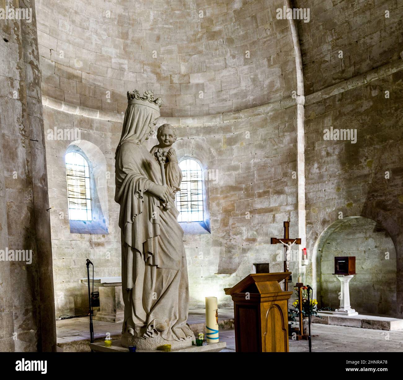 Abbaye de Sénanque Banque D'Images