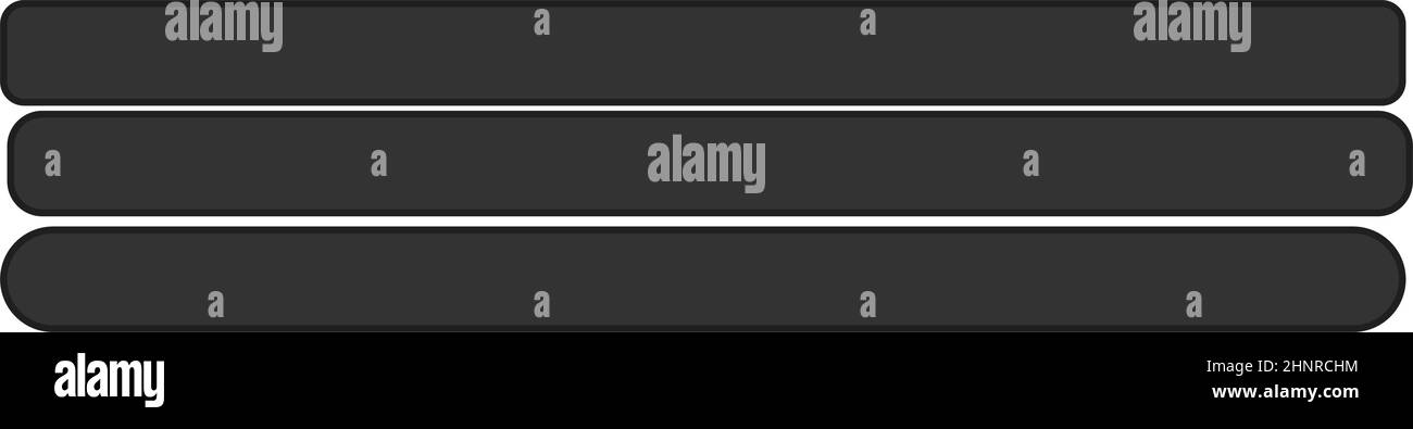 Enseigne, bannière, élément de forme de la plaque. Plaque rectangulaire, tableau vierge, espace vide pour votre message - illustration vectorielle stock, graphique clip-art Illustration de Vecteur