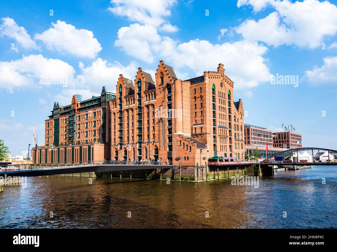 Célèbre Musée des internationales Maritimes Hambourg Banque D'Images