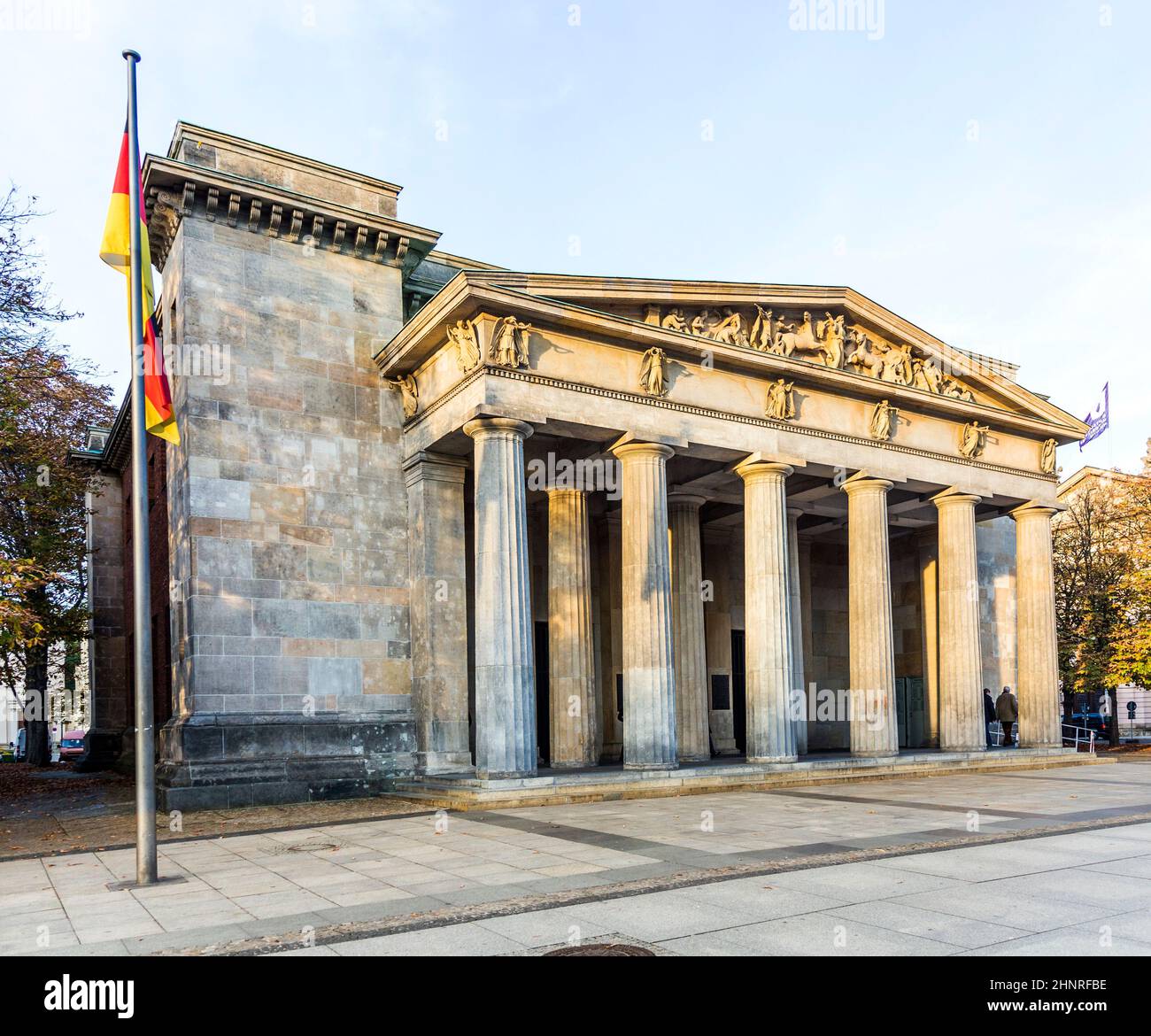 Musée Front of New Guard, dédié aux victimes de la guerre Banque D'Images