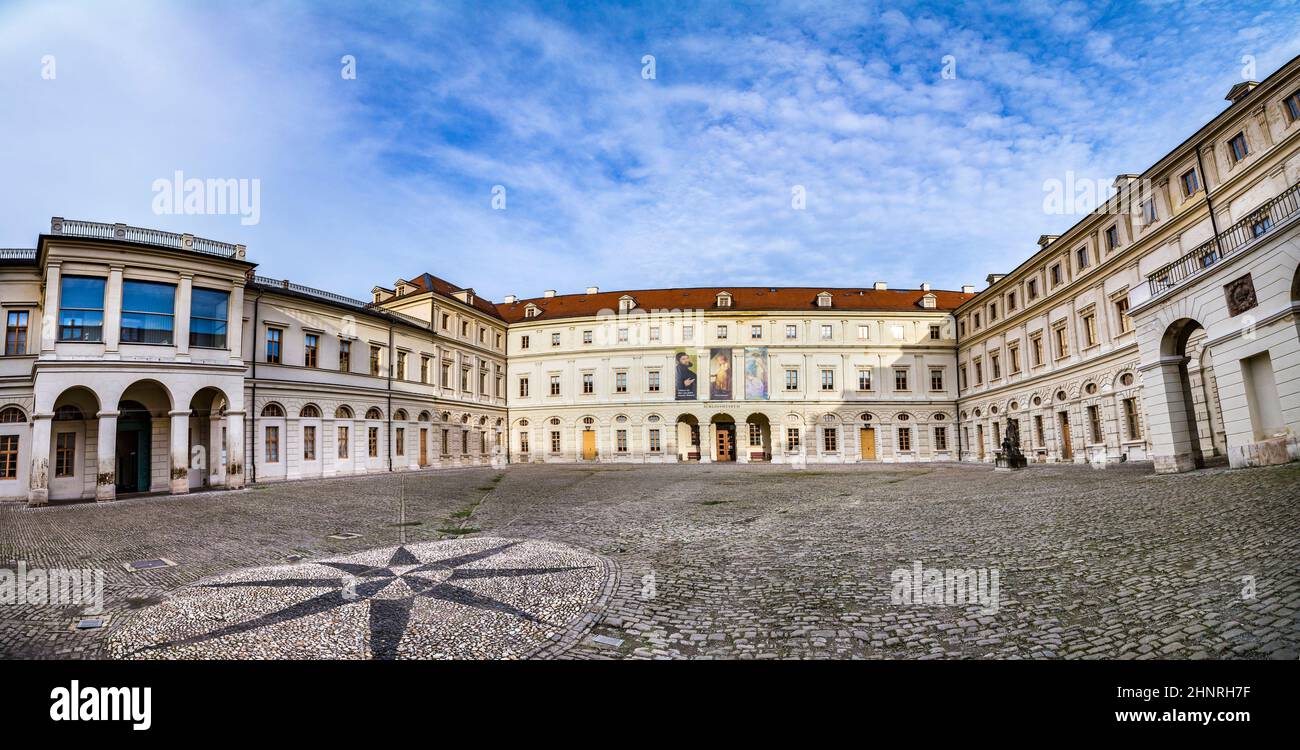 Weimar, château de la ville Banque D'Images