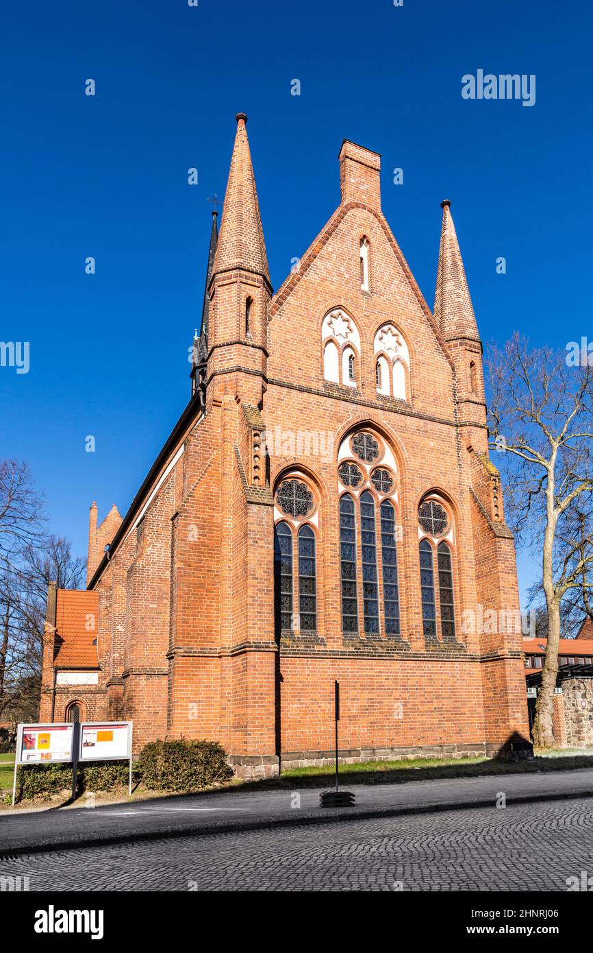 Église Saint-Jean, Neubrandenburg, Mecklenburg-Ouest Pomerania Banque D'Images