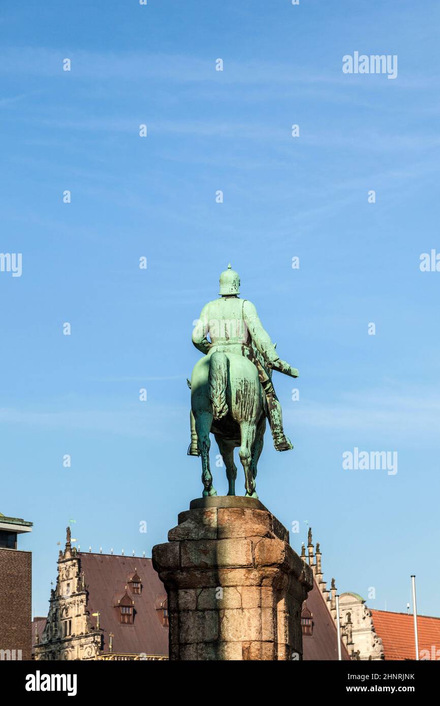 Statue d'Otto von Bismarck Banque D'Images