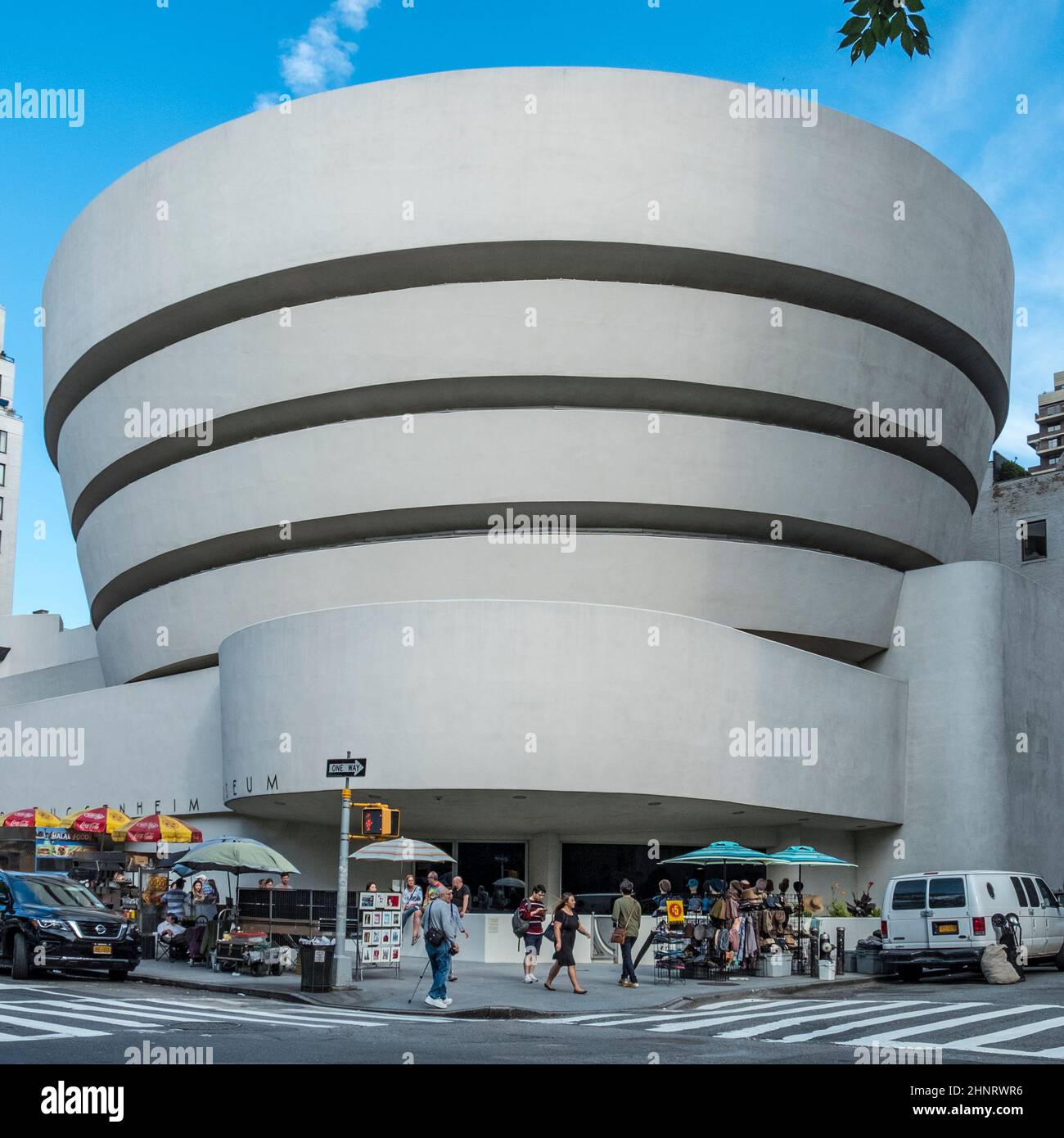 Solomon R. Guggenheim Museum de New York Banque D'Images