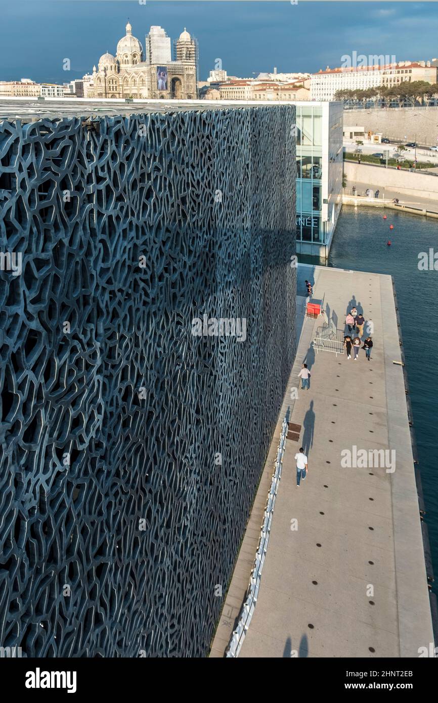 MUCEM, musée des civilisations de l'Europe et de la Méditerranée Banque D'Images