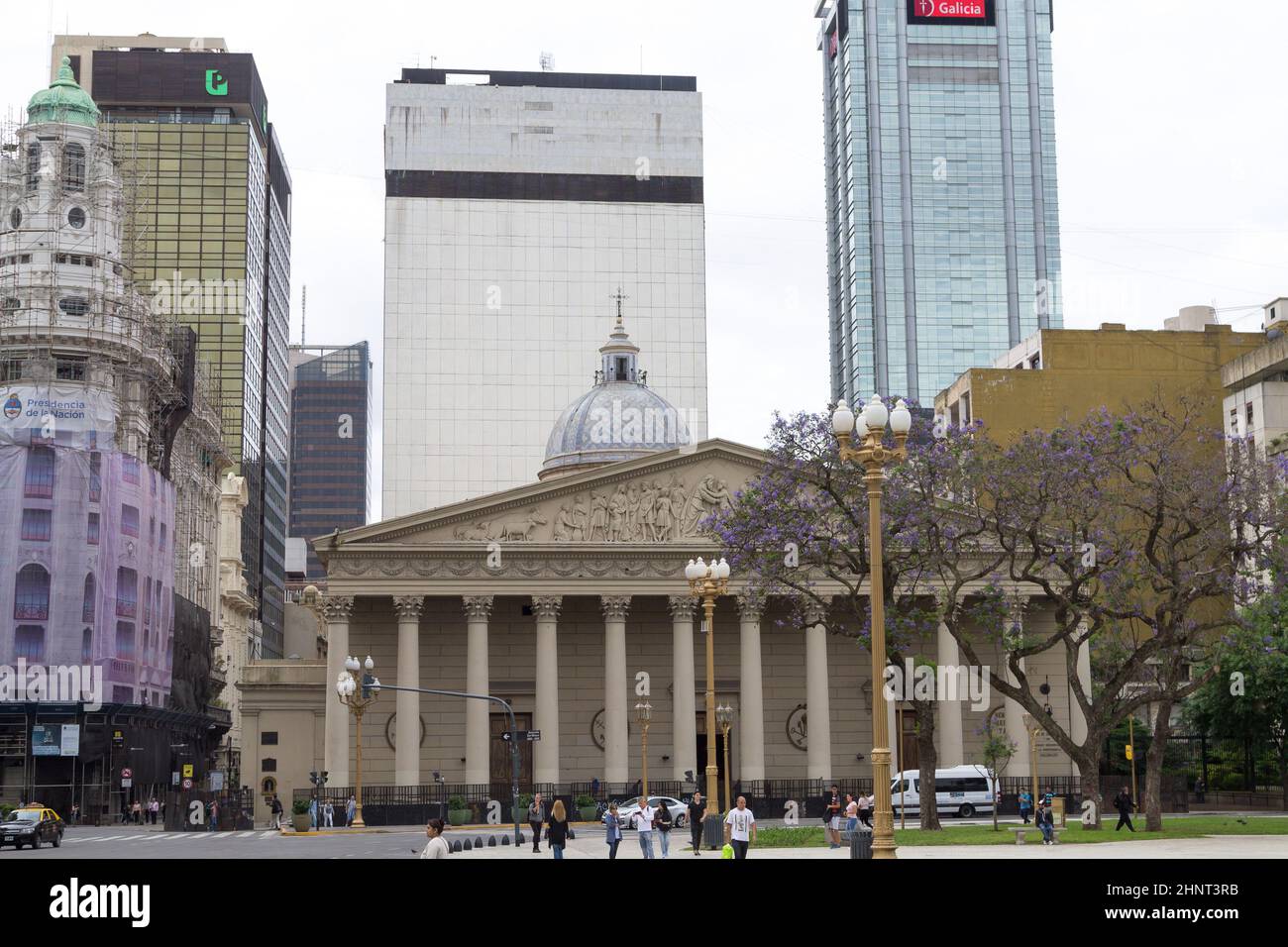 Plaza de Mayo, place principale de Buenos Aires, Argentine Banque D'Images